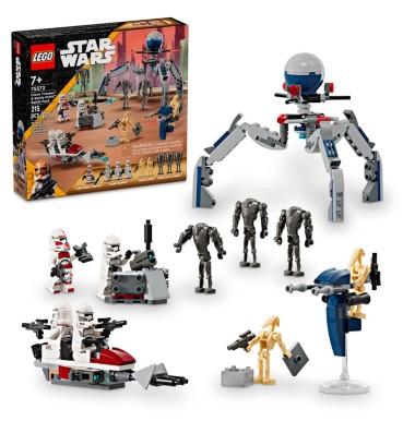 Конструктор LEGO STAR WARS 75372 "Боевой набор клонов и дроидов"
