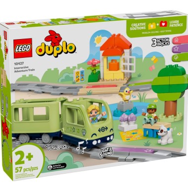 Конструктор LEGO DUPLO 10427 "Интерактивный поезд приключений"