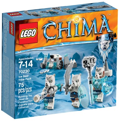 Конструктор LEGO Legends of Chima 70230 "Лагерь полярных Медведей"