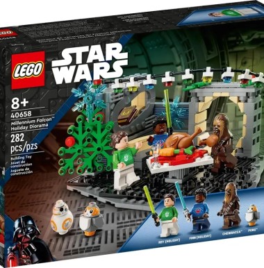 Конструктор LEGO STAR WARS 40658 "Праздничная диорама Сокола тысячелетия"