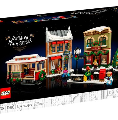 Конструктор LEGO Icons 10308 "Главная Рождественская улица"