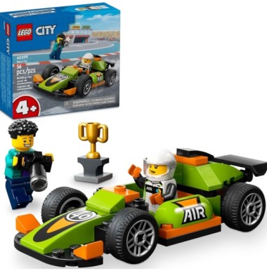 Конструктор LEGO CITY 60399 "Зелёная гоночная машина"